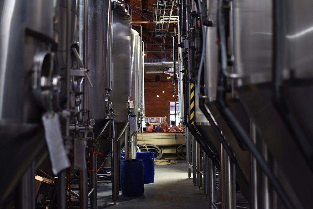 brewery interior view