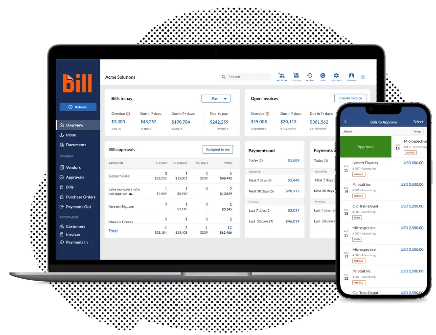 Accounts payable made easy with bill.com