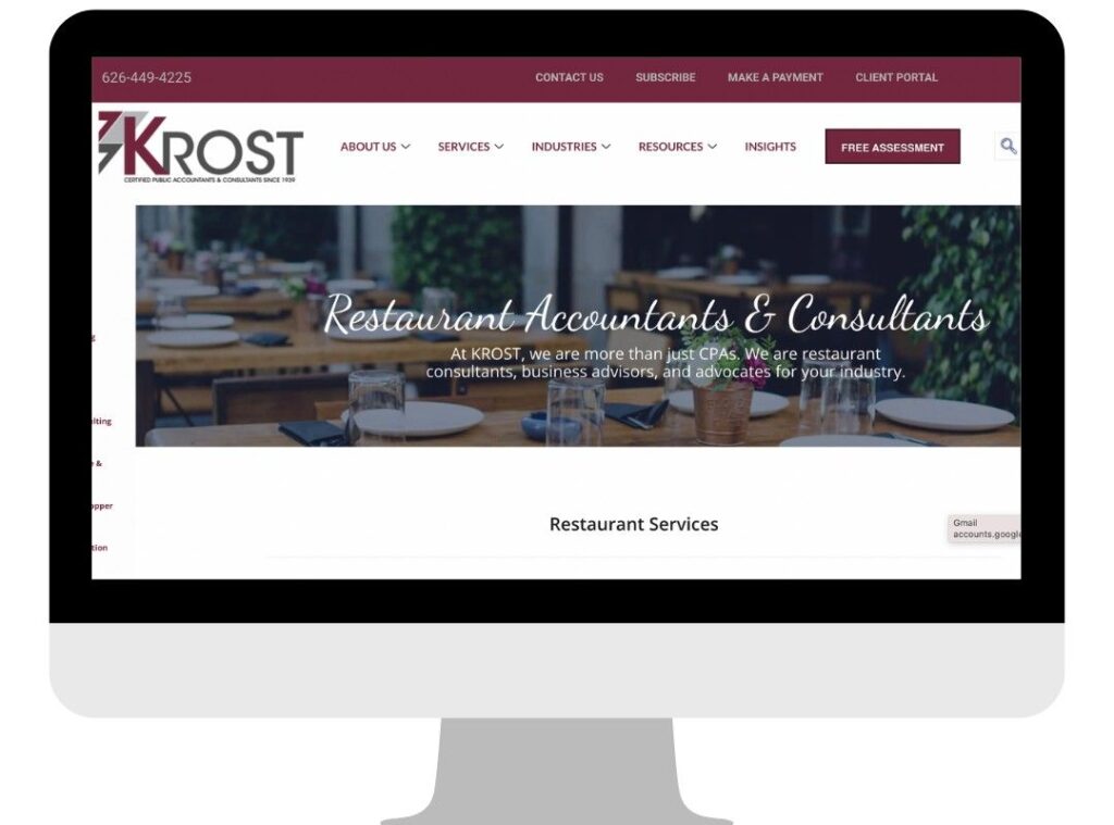 Restaurant Accountants and consultant