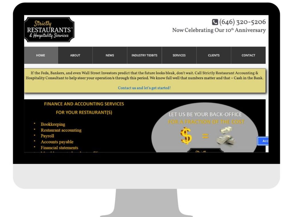Restaurant hospitility services