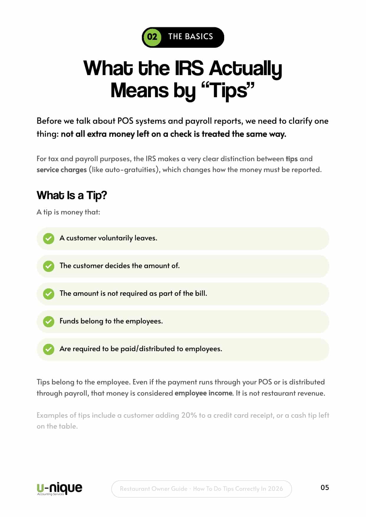 unique tips page 05