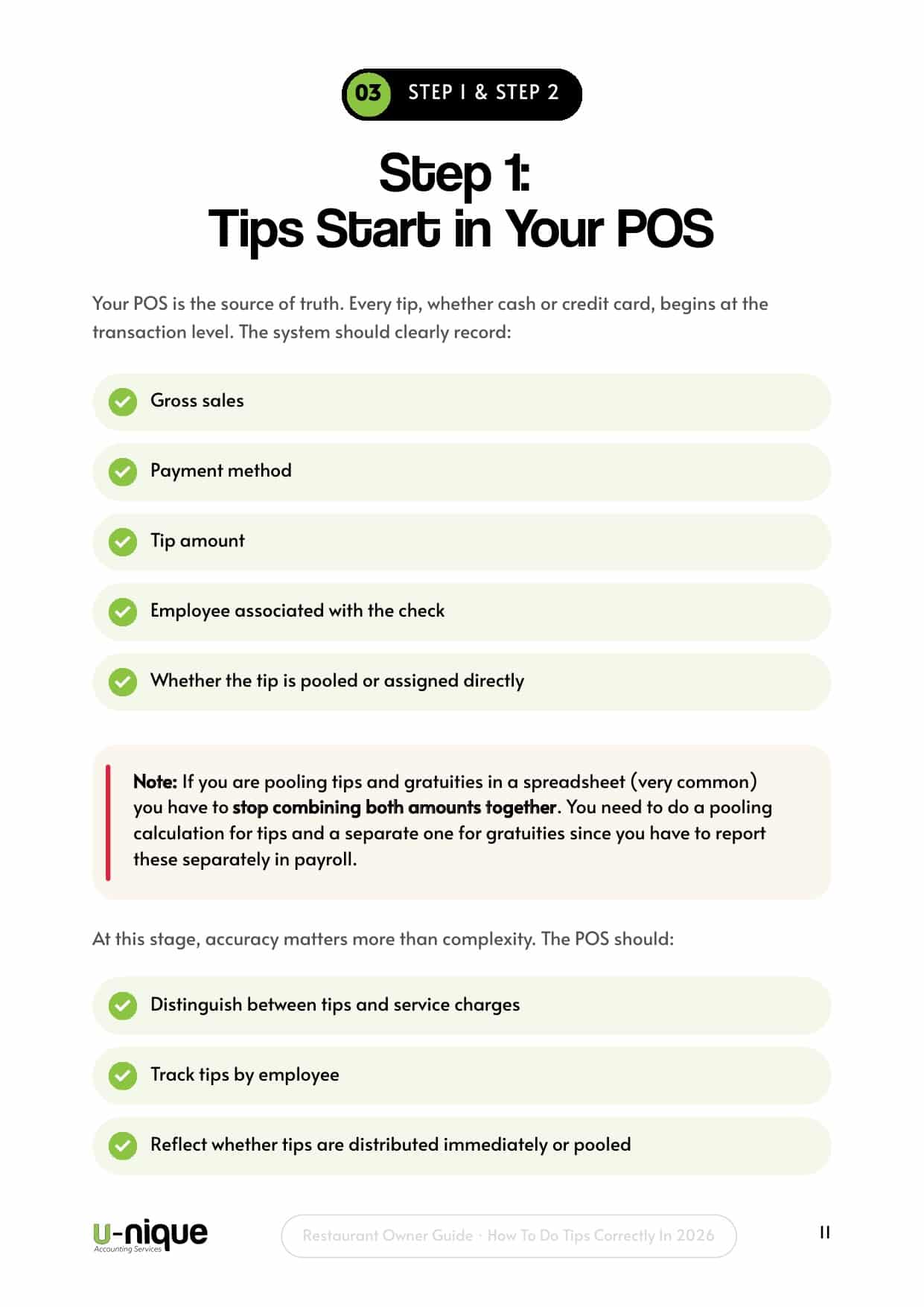 unique tips page 11